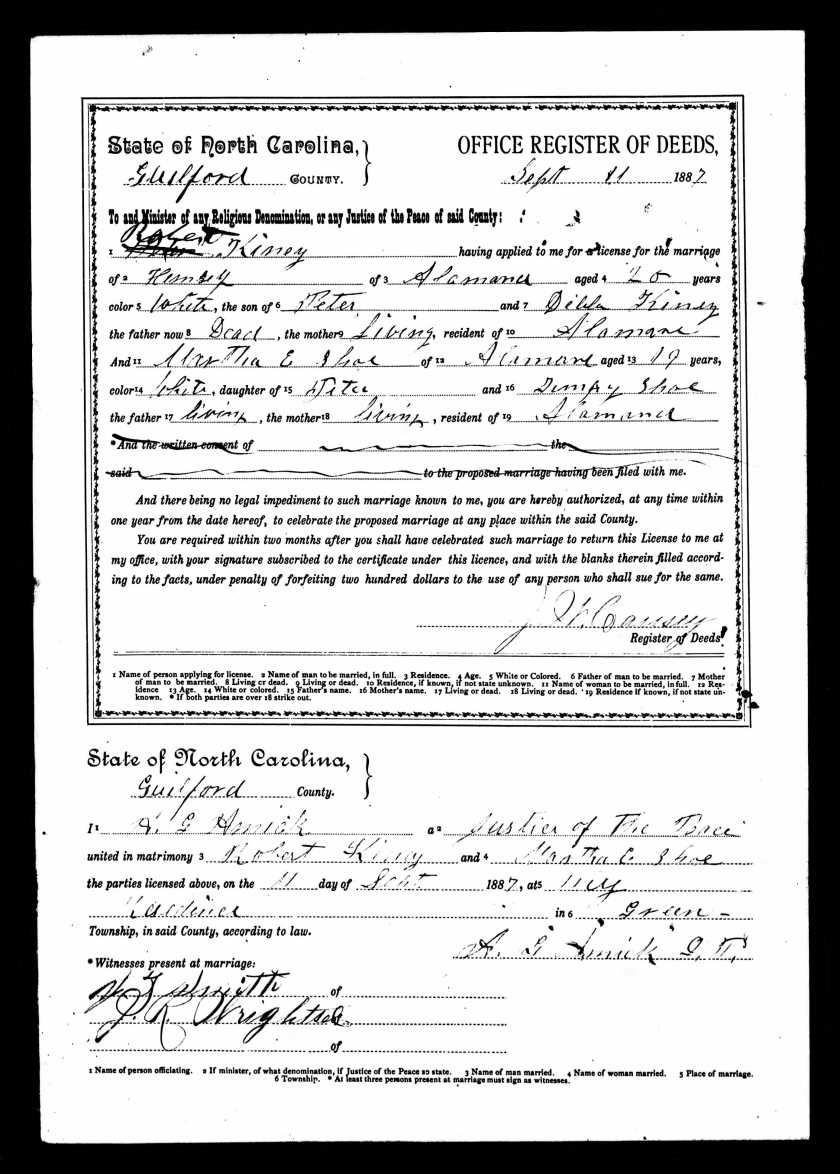 Martha and Robert get married