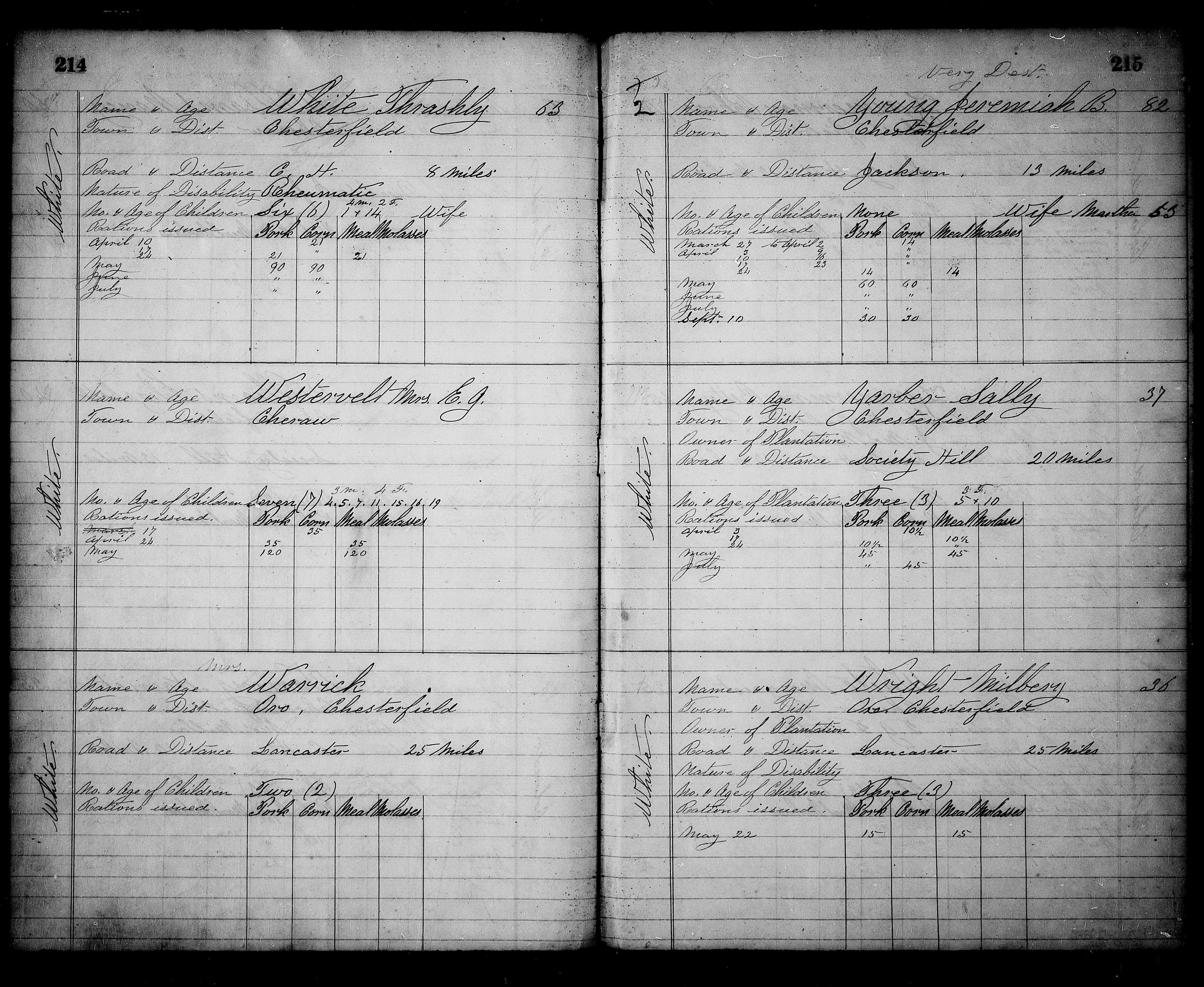 Freedman Bureau records