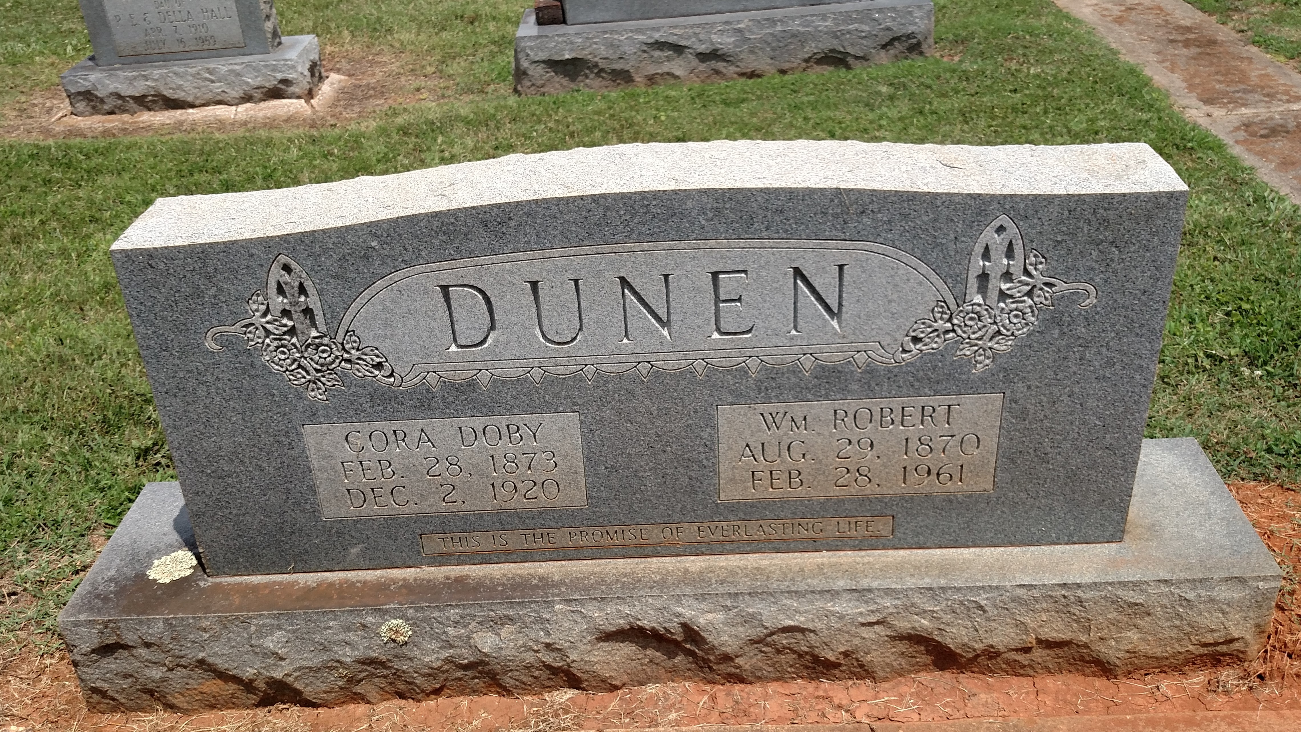 wr and corabelle dunning dunen grave